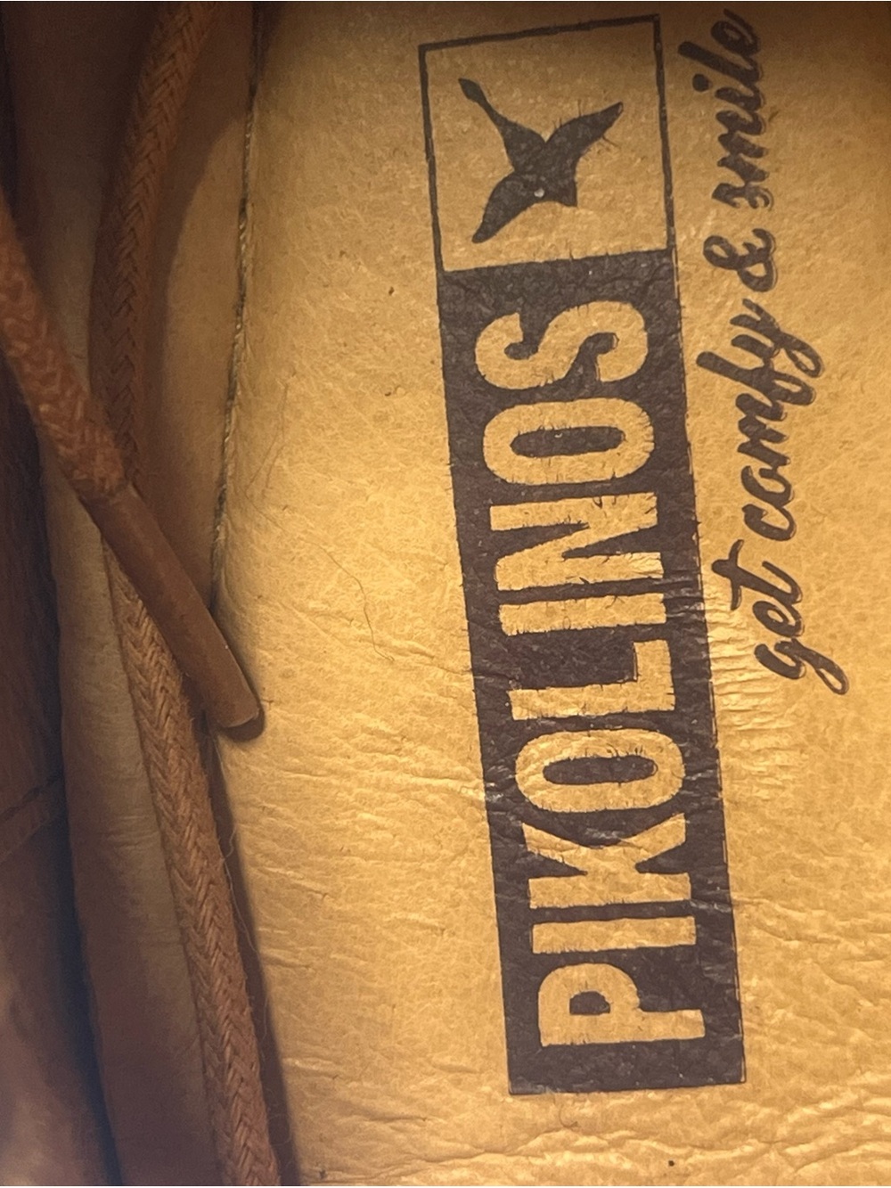 PIKOLINOS Tan Leather Lace-Up Loafers - Picture 11 of 15